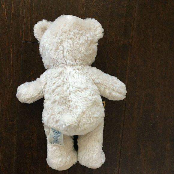 Build A Bear Workshop Bear Ivory Soft Toy Stuffed Animal Plush 15'' - Picture 2 of 8